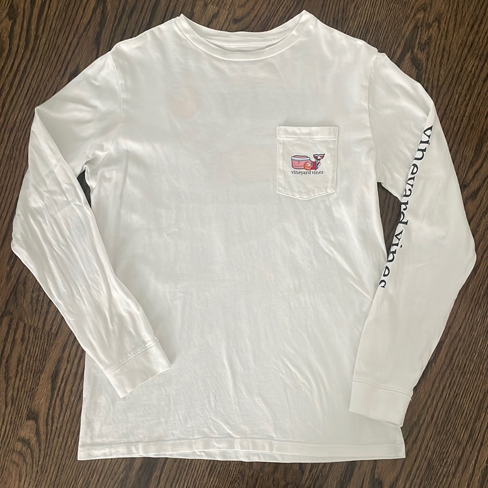 Vineyard Vines Boys’ Long-Sleeve Pocket Tee